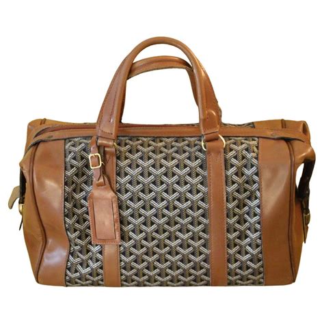 duffle bag goyard|goyard duffle bag men.